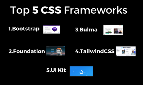 Top 5 CSS Frameworks