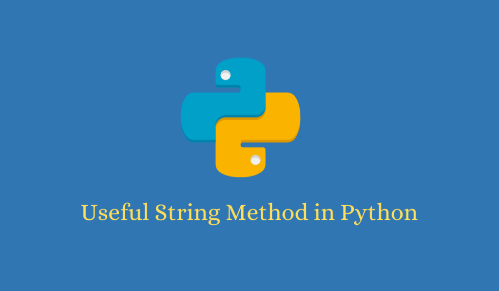 Useful String Method in Python