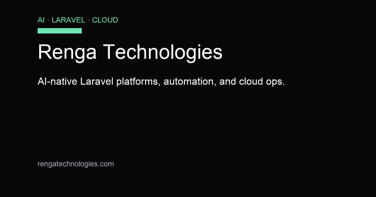 Renga Technologies — Global AI Enablement Partner for Engineering Teams